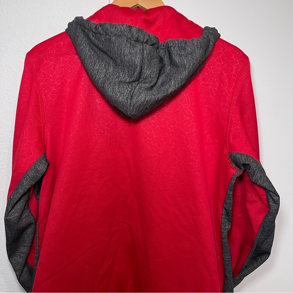 UNLV University Las Vegas Rebels | Red Mens Full Zip Jacket - Picture 6 of 9